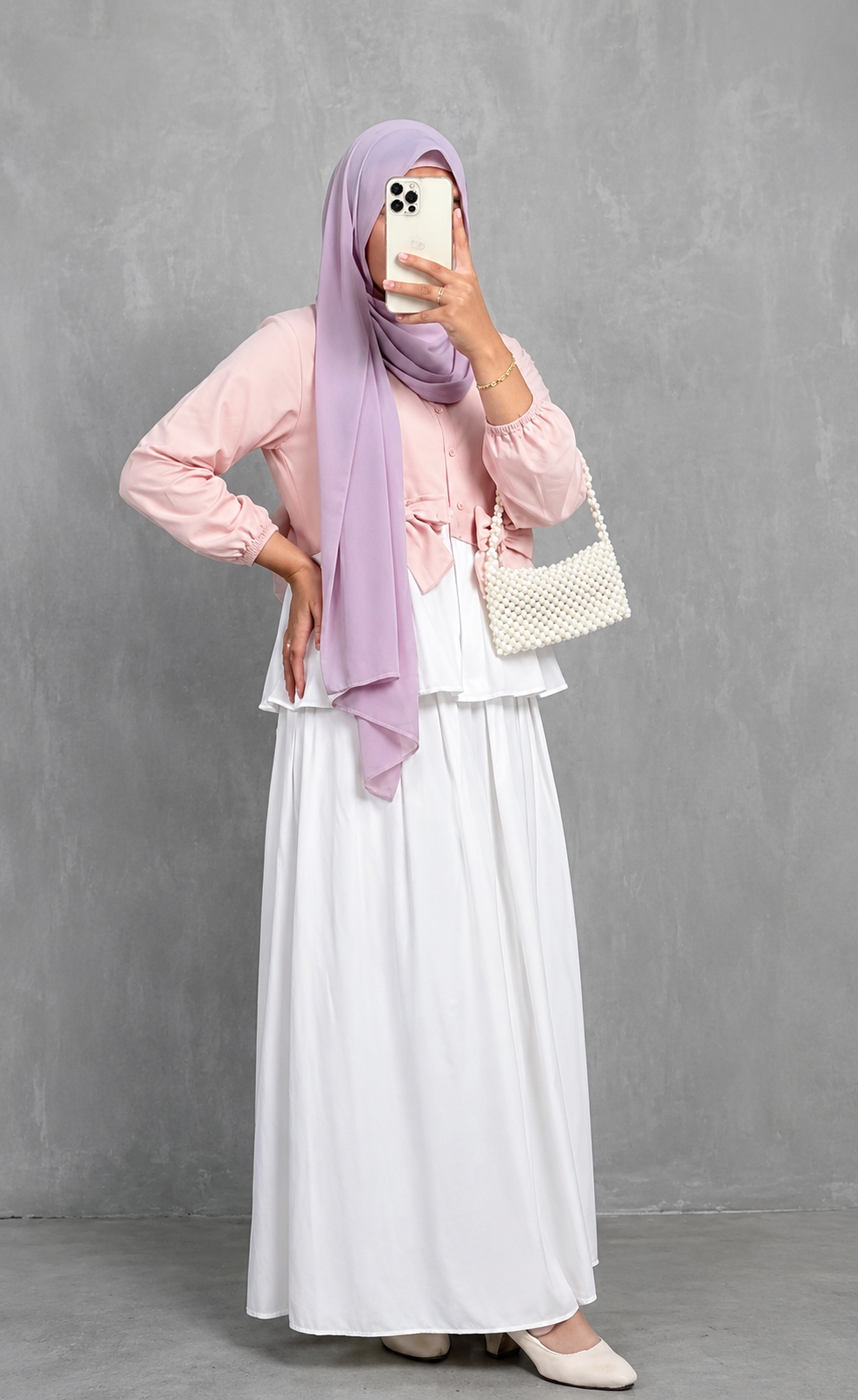 4 BOW SHIRT SKIRT