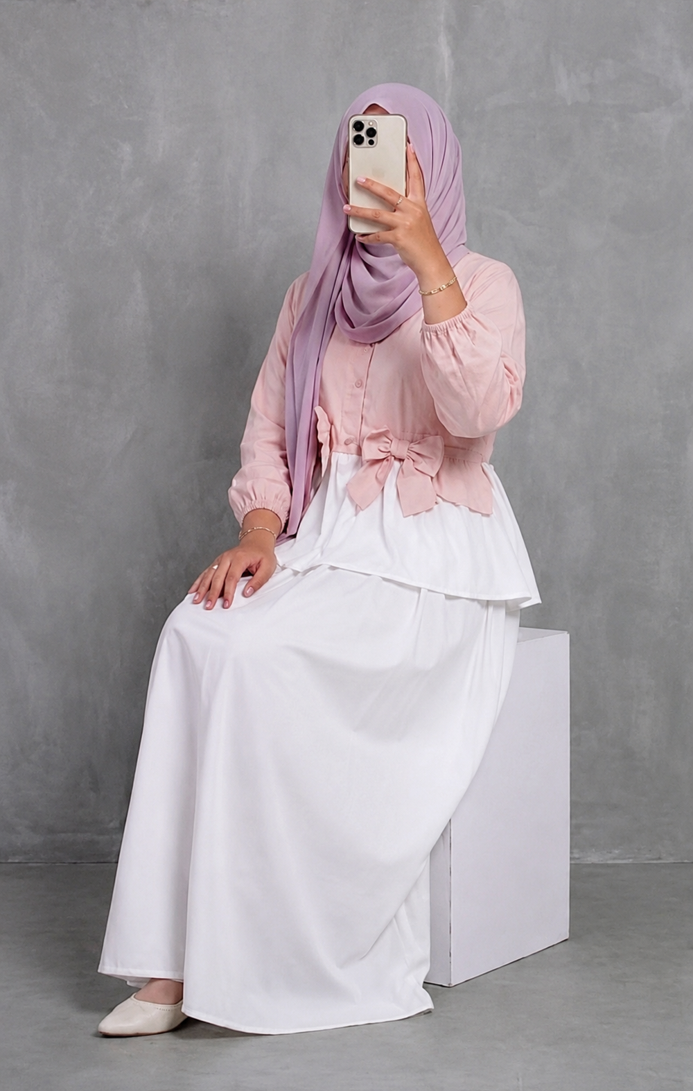 4 BOW SHIRT SKIRT
